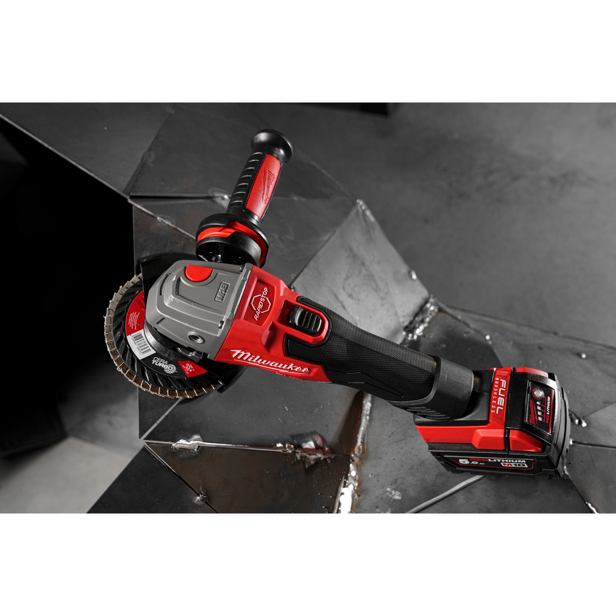 MILWAUKEE M18 FSAG125XB-502X kulmahiomakone - Milwaukee Metallintyöstökoneet - 4933478430 - 8