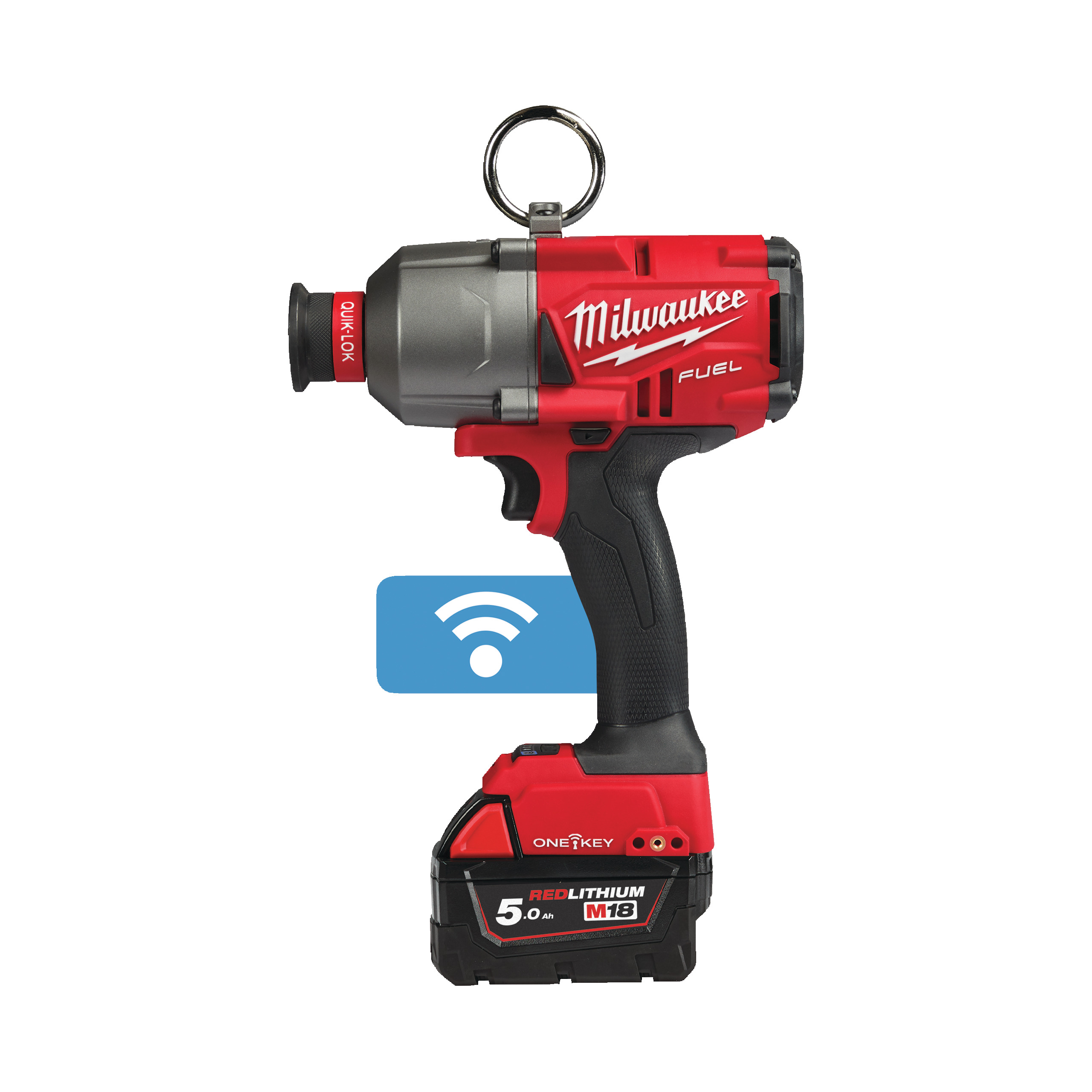 M18 FUEL™ <fraction d="16" n="7"/>″ hex utility high torque impact wrench with ONE-KEY™ - M18 ONEFHIWH716-502X