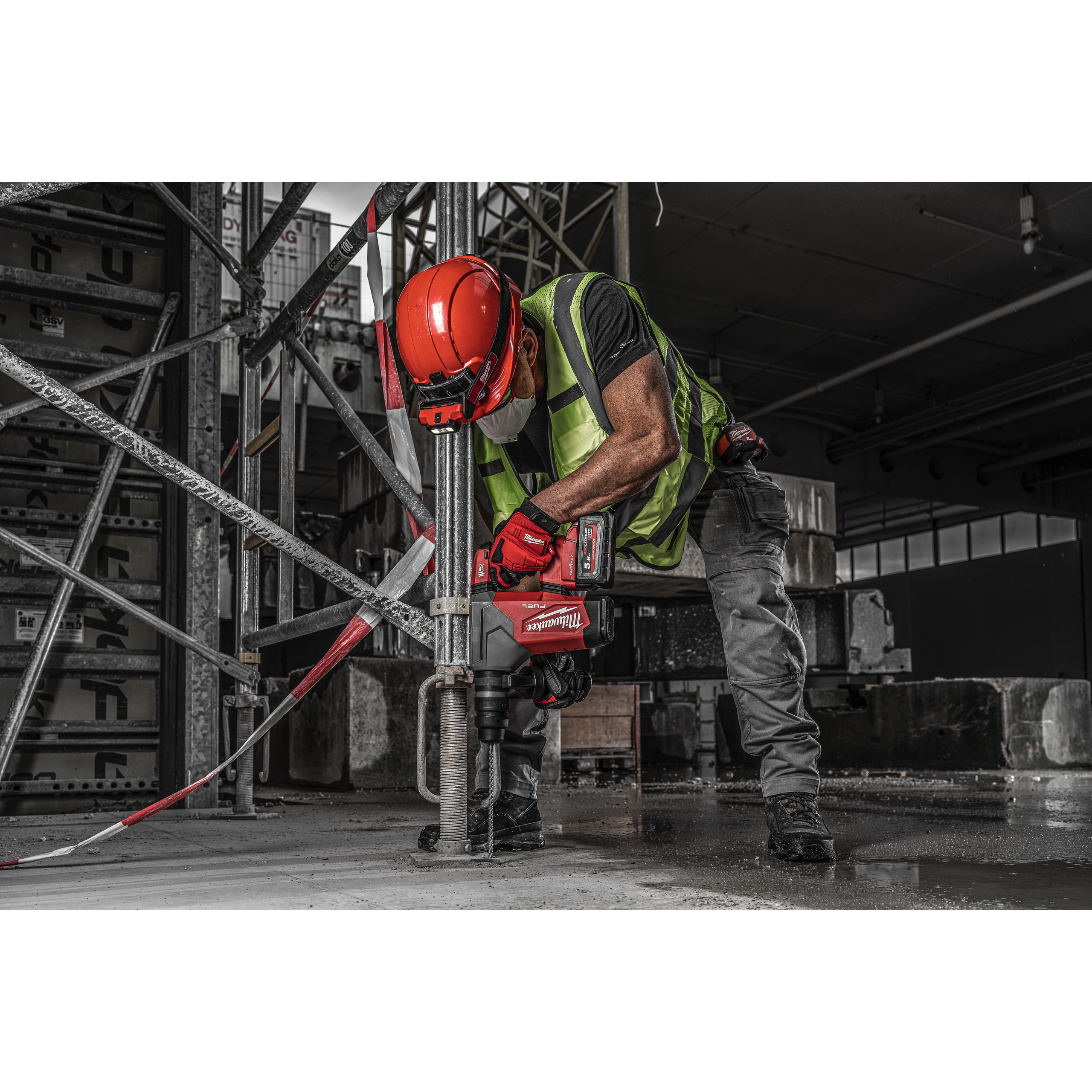 MILWAUKEE M18 ONEFHPX-0X yhdistelmävasara - Milwaukee Poraus, piikkaus ja betonintyö - 4933478495 - 9