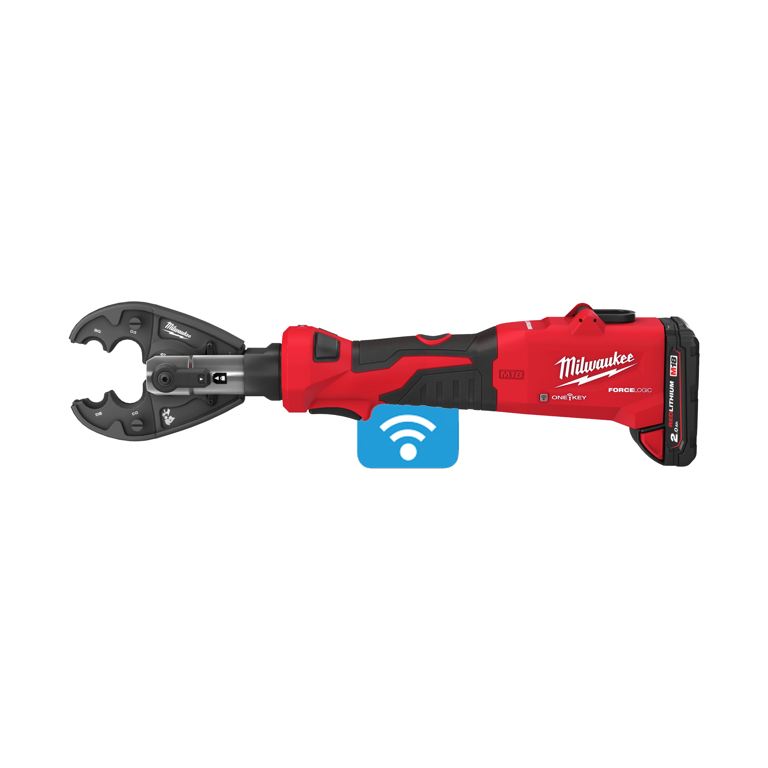 M18™ FORCE LOGIC™ ONE-KEY™ hydraulic utility crimper - M18 ONEHUCT-202B SWA KIT